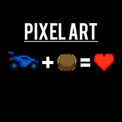 Pixel Art 💙 ⚽🚗